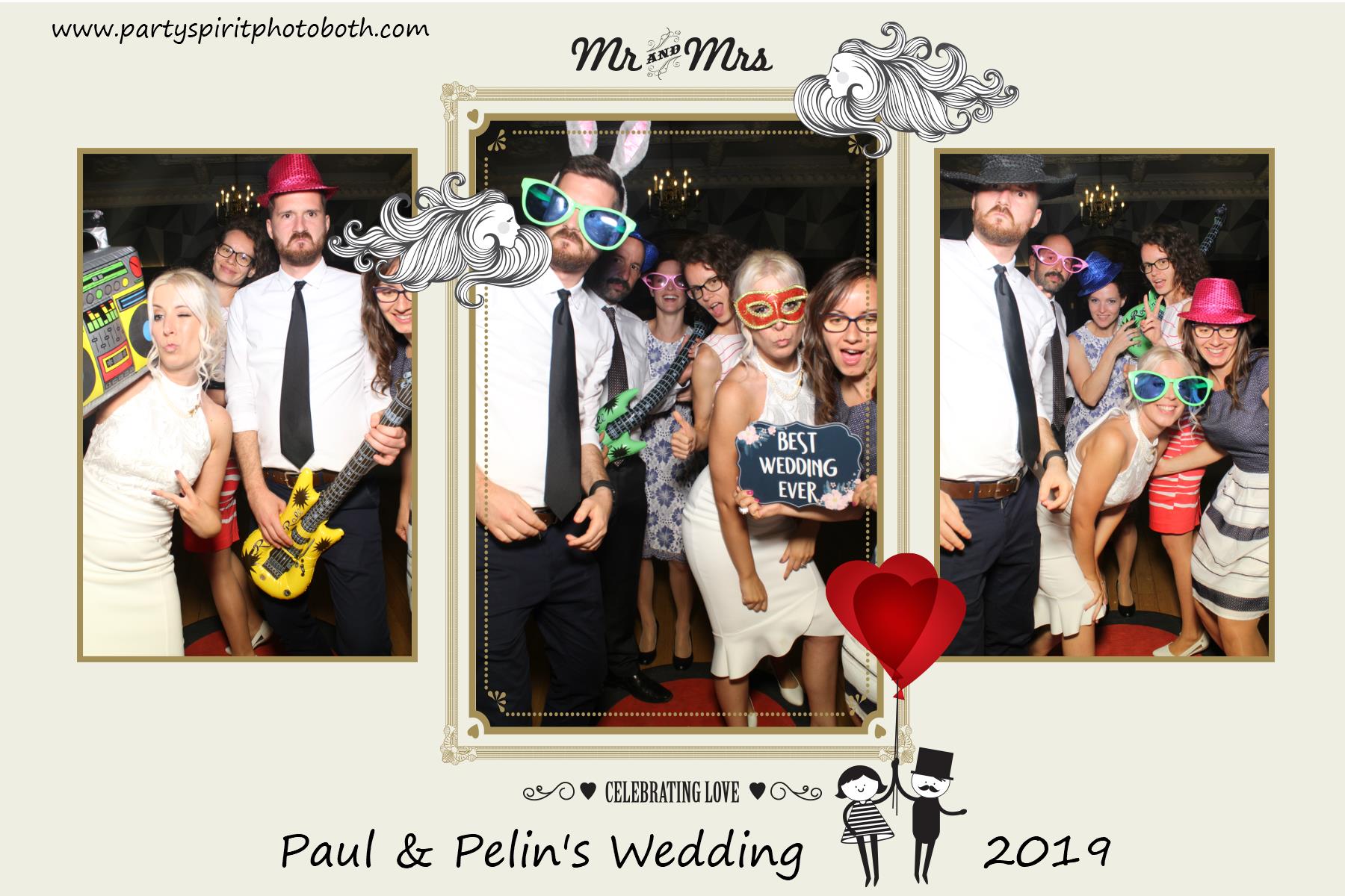 Paul and Pelin's Wedding | View more photos from the event at gallery.partyspiritphotobooth.com/u/PartySpiritPhotoBooth/Paul-and-Pelins-Wedding